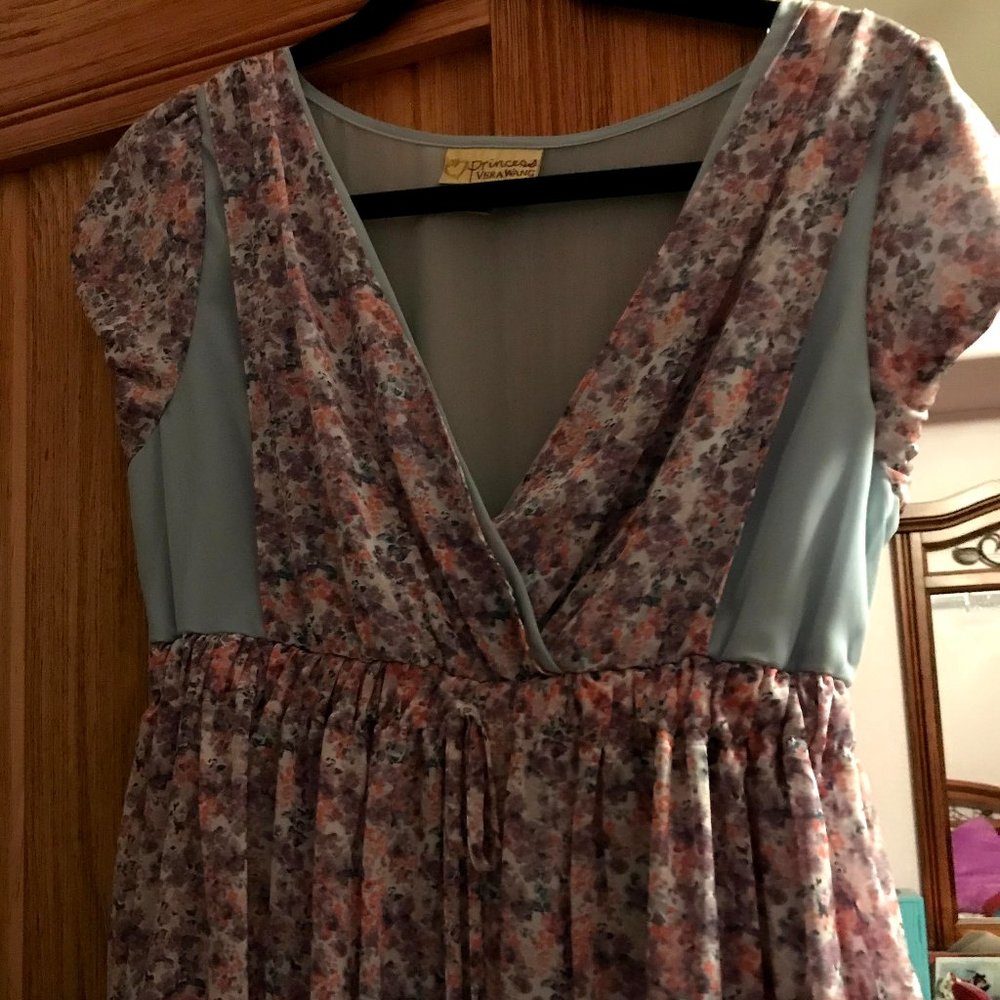 Vera Wang Princess floral dress